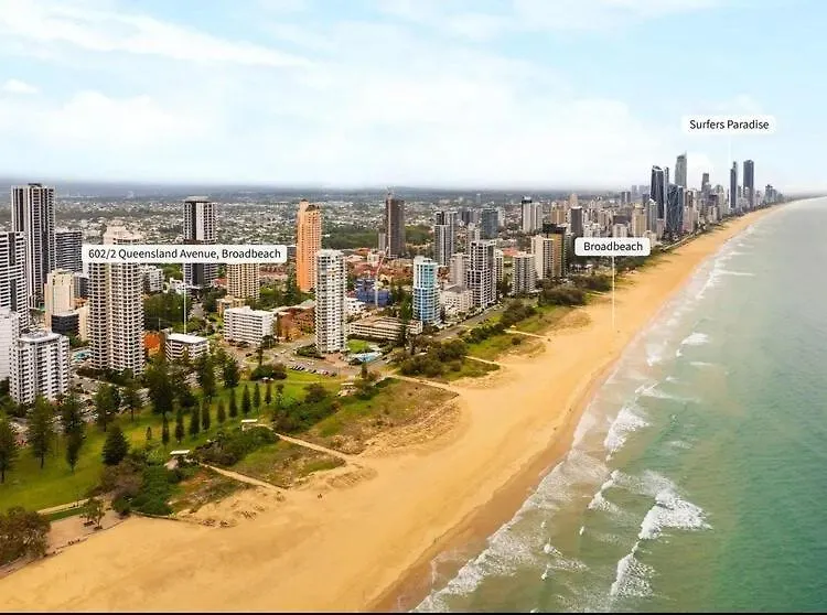 Apartmán Blue Palms By The Beach Gold Coast Austrálie